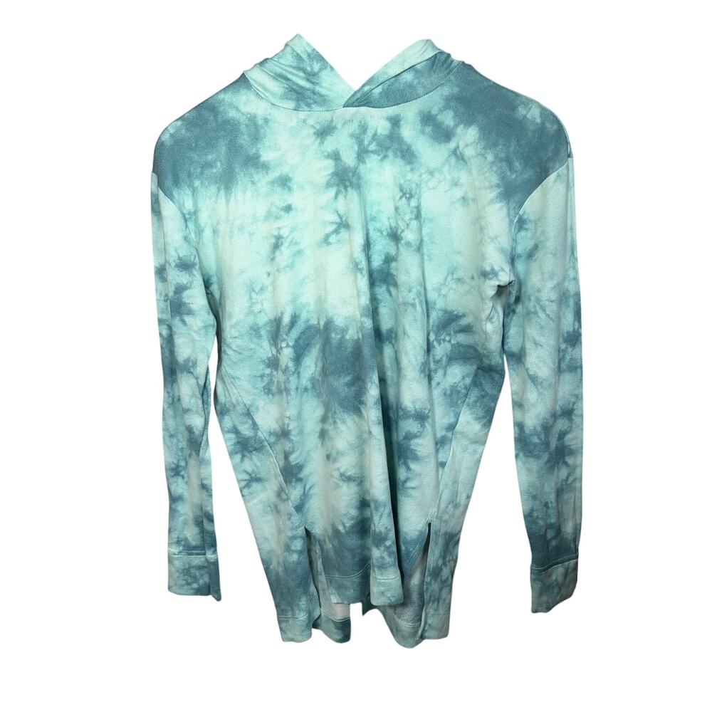 abercrombie kids girls tie dye long sleeve lightweight sweater hoodie Size 13/14
